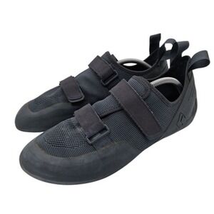 Black Diamond Momentum Climbing Shoes Mens 13.5 Black Strap Rock Gym